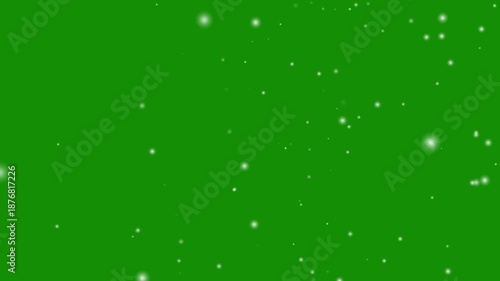Loop snow animation and motion graphics big and small snowflakes and falling snow, snowfall, rain