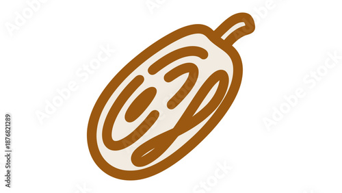 Date Symbol: A close-up view of a unique date symbol, showcasing simple lines and minimalist design.