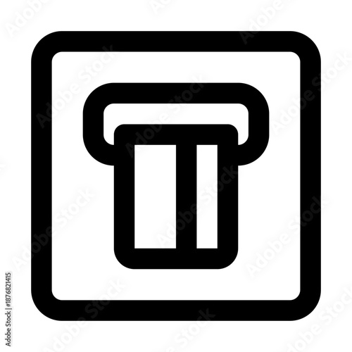 withdrawal machine icon