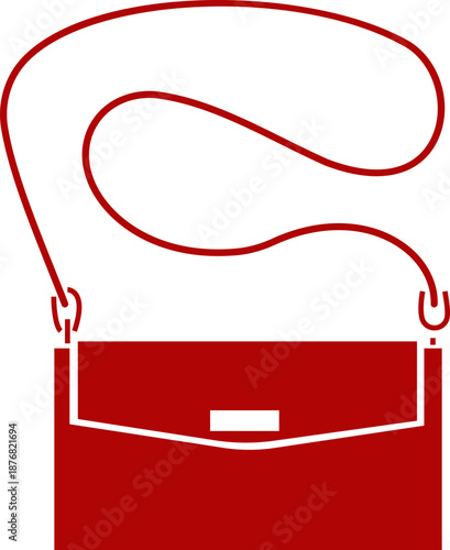 Women handbag icon with purse bag tote clutch shoulder styles in flat and line design, fashion accessory outline illustration for shopping retail UI branding