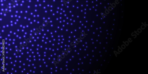 Modern futuristic virtual abstract background. Science network pattern, connecting Radiant star-shaped bursts with scattered glowing dots, suitable for decoration, overlays, graphic backgrounds, 