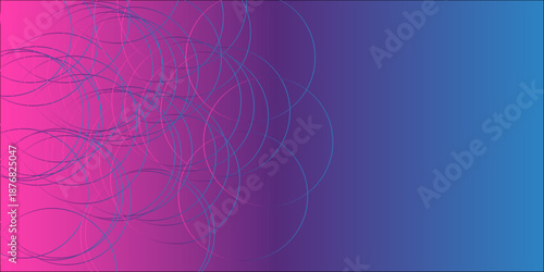 Abstract blue circle background. Vector illustration design for presentation, banner, cover, web, flyer, card, poster, wallpaper, texture. Old wall texture cement dark randomly distributed translucent