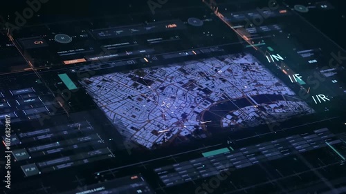 Live Satellite Surveillance Interface Real-Time Object Tracking, Target Zoom-In, and Precision Drone Control via Global Coordinates.