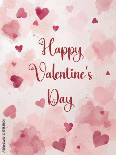 Heart love vector background. Valentine frame. Pink hearts confetti. Scattered love symbols. Random falling heart shape on transparent background. Beautiful Invitation, Greeting Card Illustration..eps