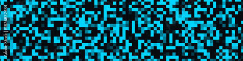 Pixel Pattern Digital Noise Grid Background Dot Texture, Tech Square Mosaic BG Geometric Backdrop, Arcade Cyber Glitch Effect, Retro Y2K 8bit 16bit Graphic Wallpaper, Censor Blur. Vector Illustration