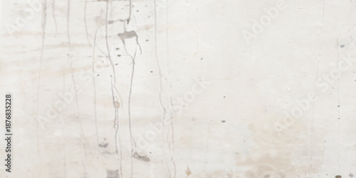 Soft neutral abstract background merging grunge concrete wall texture, distressed plaster details, and watercolor paper grain with subtle streaks for minimalist vintage design.