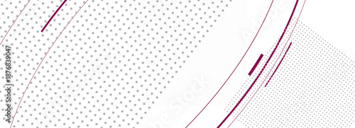 abstract background with color  lines and dots