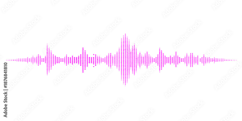 Ταπετσαρία Abstract medical heart beat pulse wave and digital music audio equalizer spectru