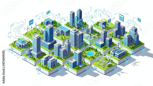 Big Data Analytics and Data Visualization Concept with Digital Charts, Business Intelligence, Information Analysis, and Modern Technology Solutions
