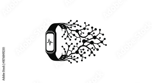 3d graphic of a creative woman symbol made of many spheres