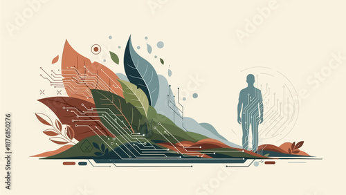 Smart Home Automation Concept with Connected Devices, Internet of Things Technology, Modern Living, Digital Control Systems, and Intelligent Home Solutions
