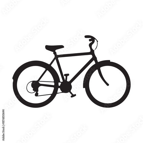 Bicycle Silhouette Illustration  vector