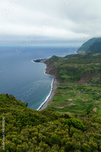 Seascape in Flores, Azores (Portugal)