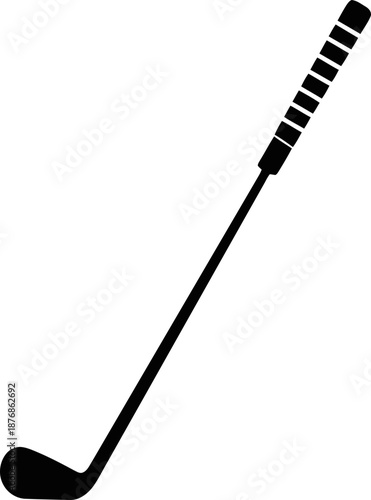 Golf club icon. Game equipment. Professional sport, classic golf club for official competitions and tournaments. Vector illustration !