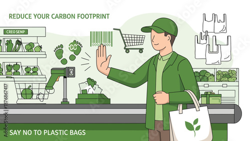 Choose Sustainable Shopping Habits For The Environment By Saying No To Plastic