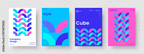 Modern Brochure Template. Geometric Book Cover Layout. Abstract Background Design. Banner. Poster. Flyer. Report. Business Presentation. Magazine. Portfolio. Handbill. Notebook. Brand Identity