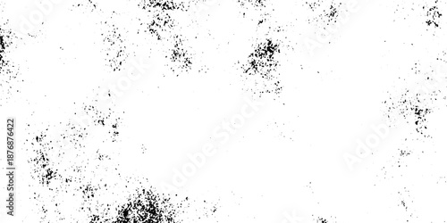 White, black dust overlay distress grungy grain, noise effect paint wall. small particles of debris and dust. crack and scratch dust paint concrete wall. subtle halftone grunge urban texture vector.