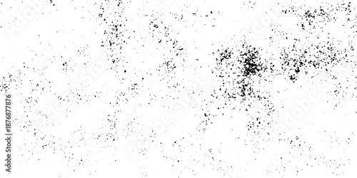 White, black dust overlay distress grungy grain, noise effect paint wall. small particles of debris and dust. crack and scratch dust paint concrete wall. subtle halftone grunge urban texture vector.