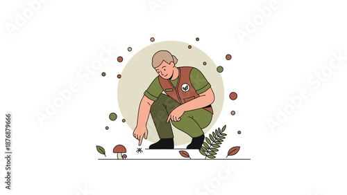 Exploring Nature Discovering Small Wonders A Field Biologist Investigating Wildlife