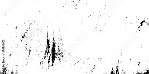 White, black dust overlay distress grungy grain, noise effect paint wall. small particles of debris and dust. crack and scratch dust paint concrete wall. subtle halftone grunge urban texture vector.