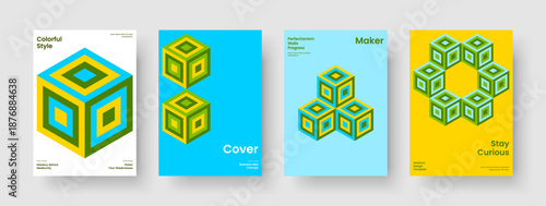 Geometric Business Presentation Layout. Creative Brochure Design. Modern Banner Template. Book Cover. Background. Poster. Report. Flyer. Brand Identity. Advertising. Leaflet. Newsletter. Portfolio