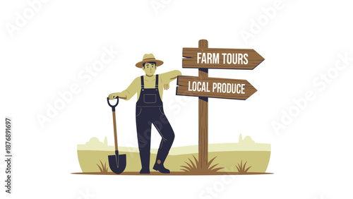 Local Agriculture Guide Farmer Advertising Farm Tours And Fresh Products