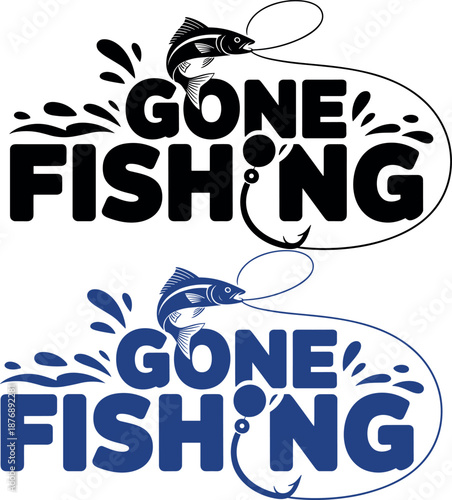 Fishing adventures gone fishing hook designs for enthusiasts and professionals