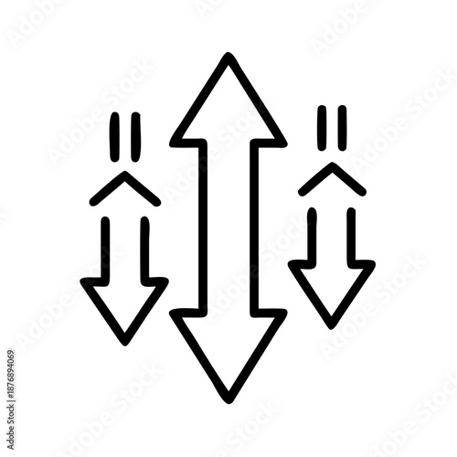 set of vector arrows