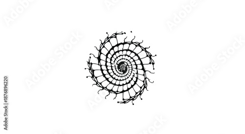 abstract spiral background