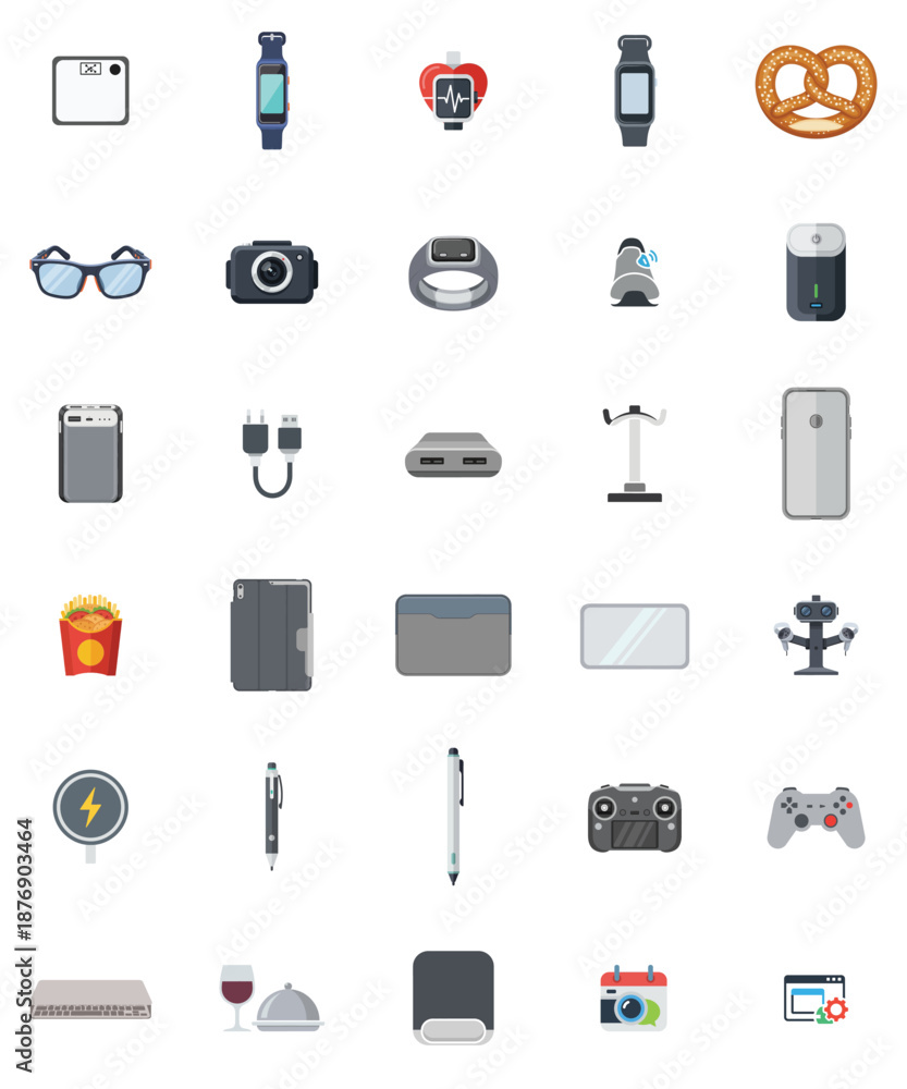 Fototapeta premium Gadgets Collection