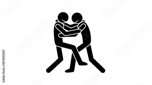 A vibrant close-up shot of a single honeybee collecting nectar from the heart of a blooming purple wildflower in a sunlit meadow