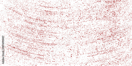 Abstract red background design with a grunge paper texture and vintage line pattern featuring a rough aged surface material