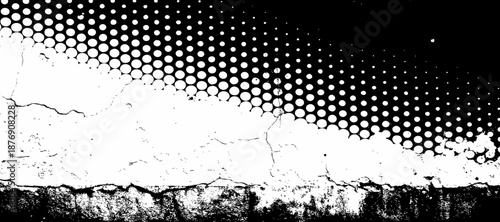 modern Texture grunge black or white of grunge cracks dust and scratches old wall texture vector background.	