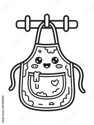 Wallpaper Mural Super cute Stationery School with a bold and easy coloring book for kids. Torontodigital.ca