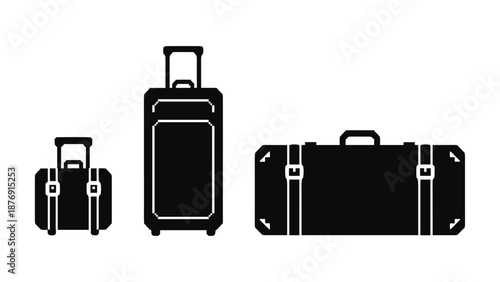 Silhouette travel luggage collection: compact and large suitcases