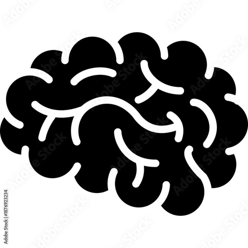 A brain with left and right hemispheres, representing the analytical and creative sides of the mind