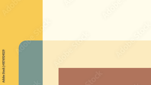 Geometric Shapes with Colorful Abstract Design Elements.