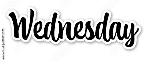 Wednesday Decorative Script Typography
