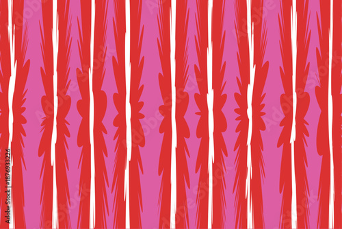 Vector abstract background with strokes. Modern graphic design. Hand drawn striped texture. Seamless pattern.