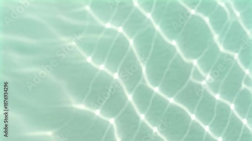 Serene Water Surface with Rippling Light Patterns for Video Background