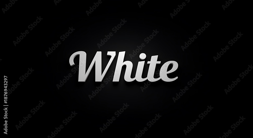 Fototapeta premium White text on dark background