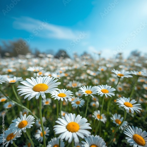 daisies in the field