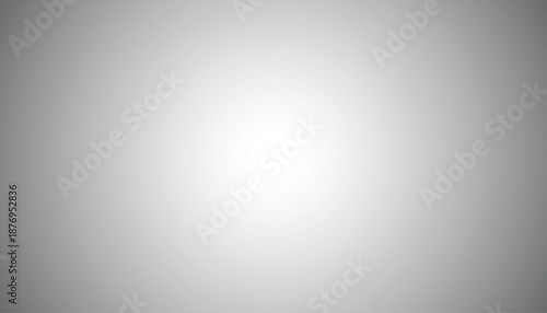 Soft radial gray gradient background with light center