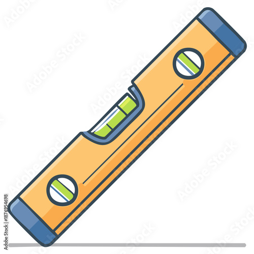 Tool for measuring level and plumb construction instrument