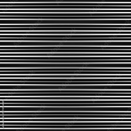 Black and white stripes abstract background overlay. Motion effect. Graphic illustration with transparent background.