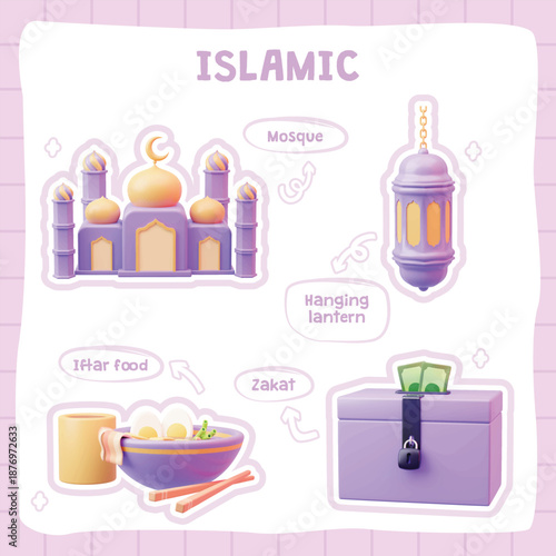 Islamic Mosque Charity and Iftar