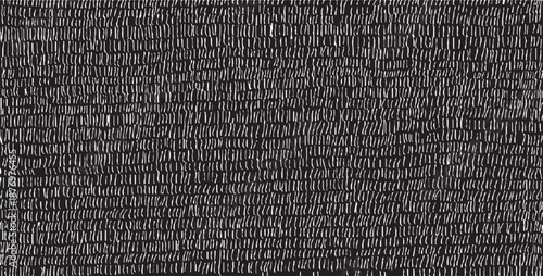 Vector fabric texture. Distressed texture of weaving fabric. Grunge background. Abstract halftone vector illustration. Overlay to create interesting effect and depth. Black isolated on white. EPS10.