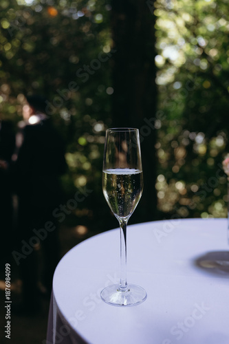 Glass of champagne