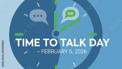 Time to Talk Day awareness campaign on February 5, promoting mental health conversations