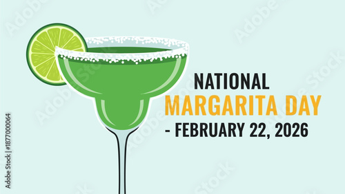 Celebrate National Margarita Day on February 22, 2026 with a refreshing green margarita cocktail